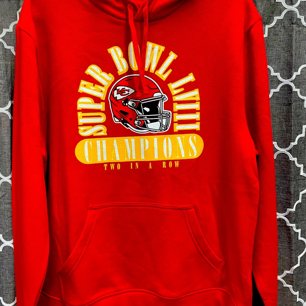 New Officially Licensed Kansas
City Super Bowl LVIII Hoodie